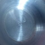 Cockerel + silver metal spoon