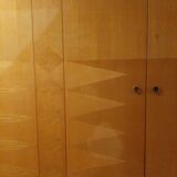 Vintage lacquered wood closet