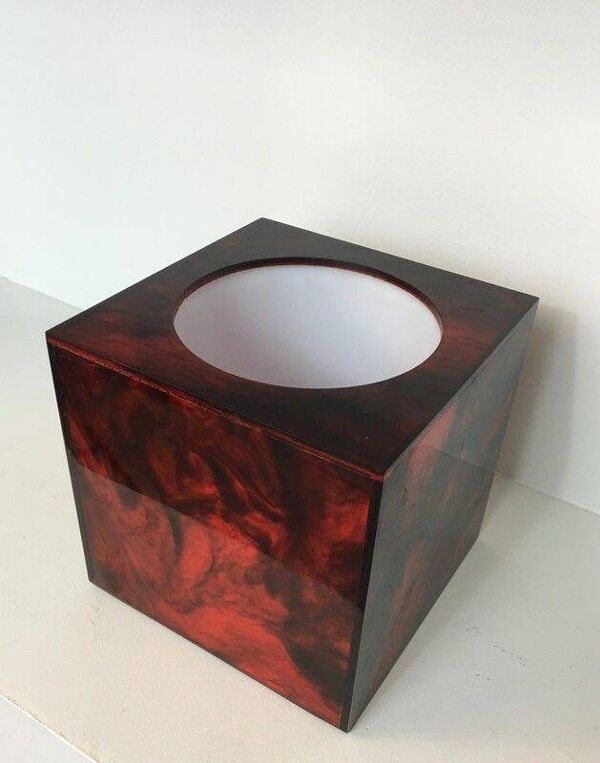 Seau à glaçons en plexiglass