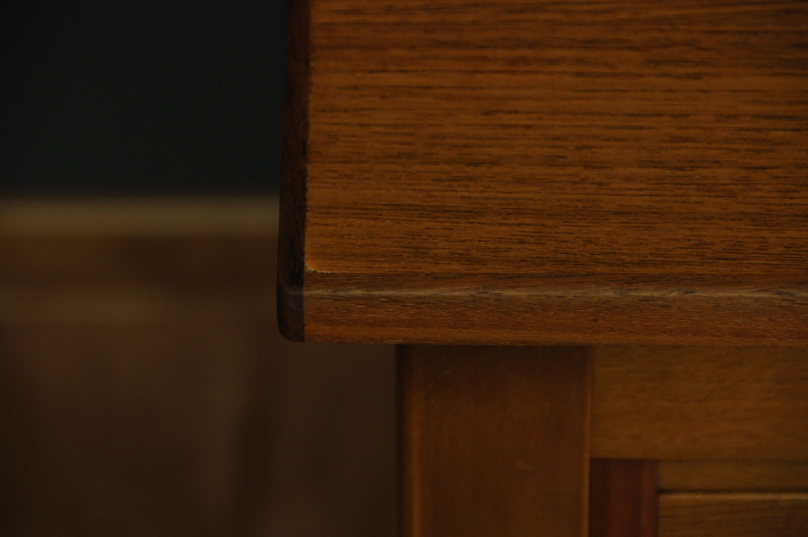 Vintage teak desk