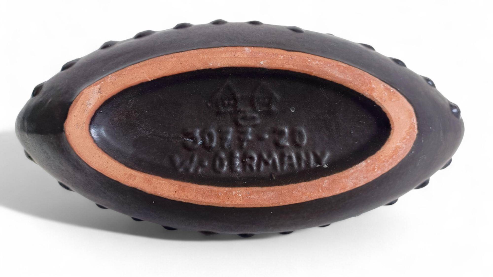 Sculptural West German Ceramic Vase by Carstens Tönnieshof, c. 1950s