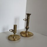 Brass candlesticks