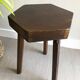 Tabouret tripode bois