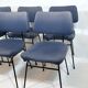 Lot de 6 chaises Delfino de Erberto Carboni pour Arflex, années 1950