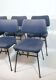 Erberto Carboni for Arflex, Set of six Delfino dining chairs. 1950s
