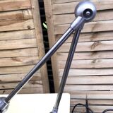 Jielde 2-arm lamp with 50/60 vice