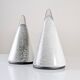 Pair of Italian Murano Glass Cone Table Lamps 1980s