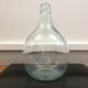 Dame jeanne en verre transparent