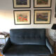 Set living room sofa armchairs footrest