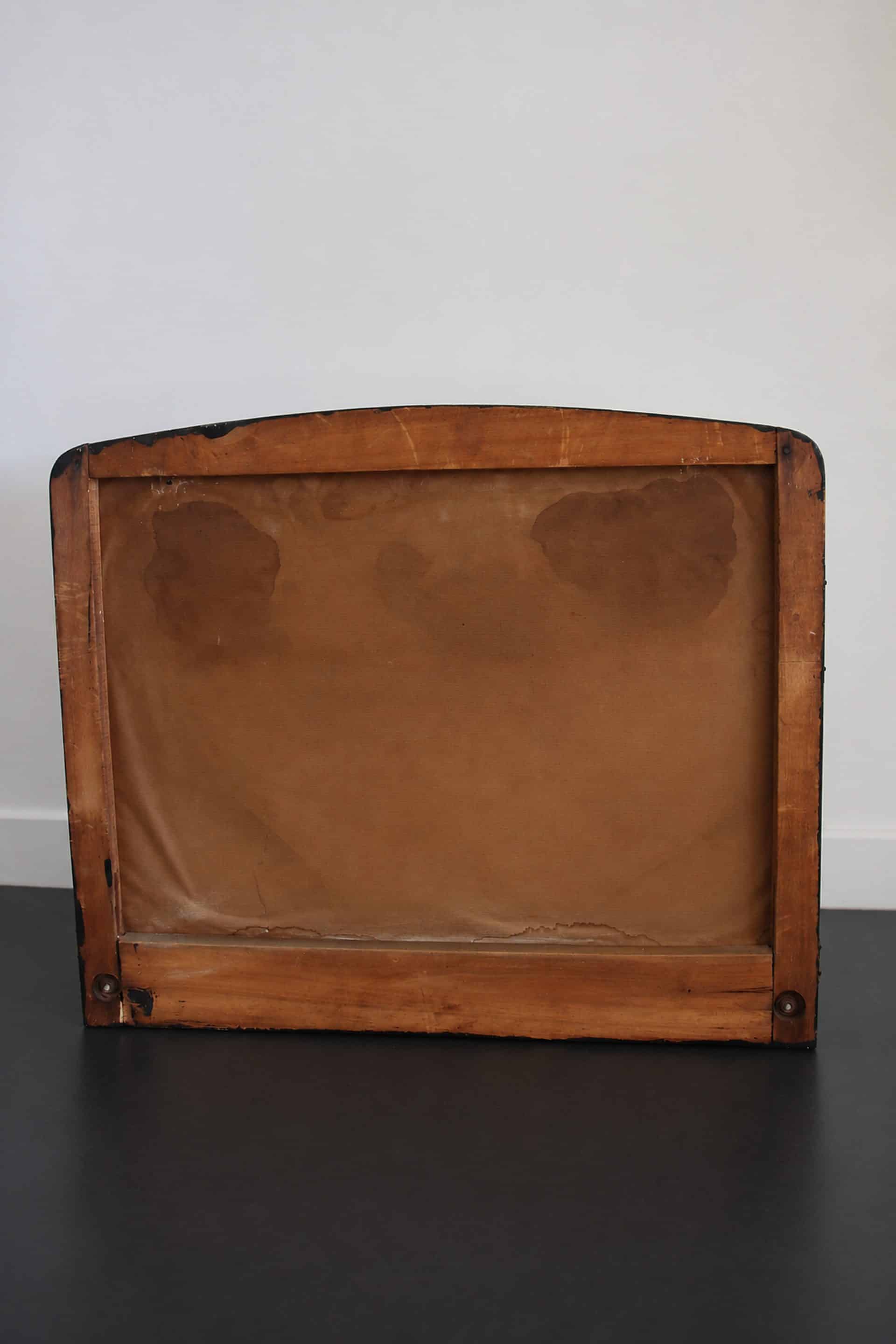 Miroir rétro de salle de bain, années 1930-40