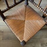 Beaded corner chairs armchairs