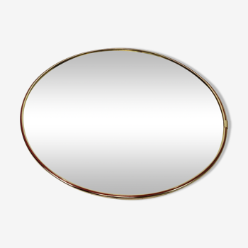 Large round wall mirror from the 60s.