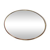 Large round wall mirror from the 60s.