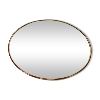 Large round wall mirror from the 60s.