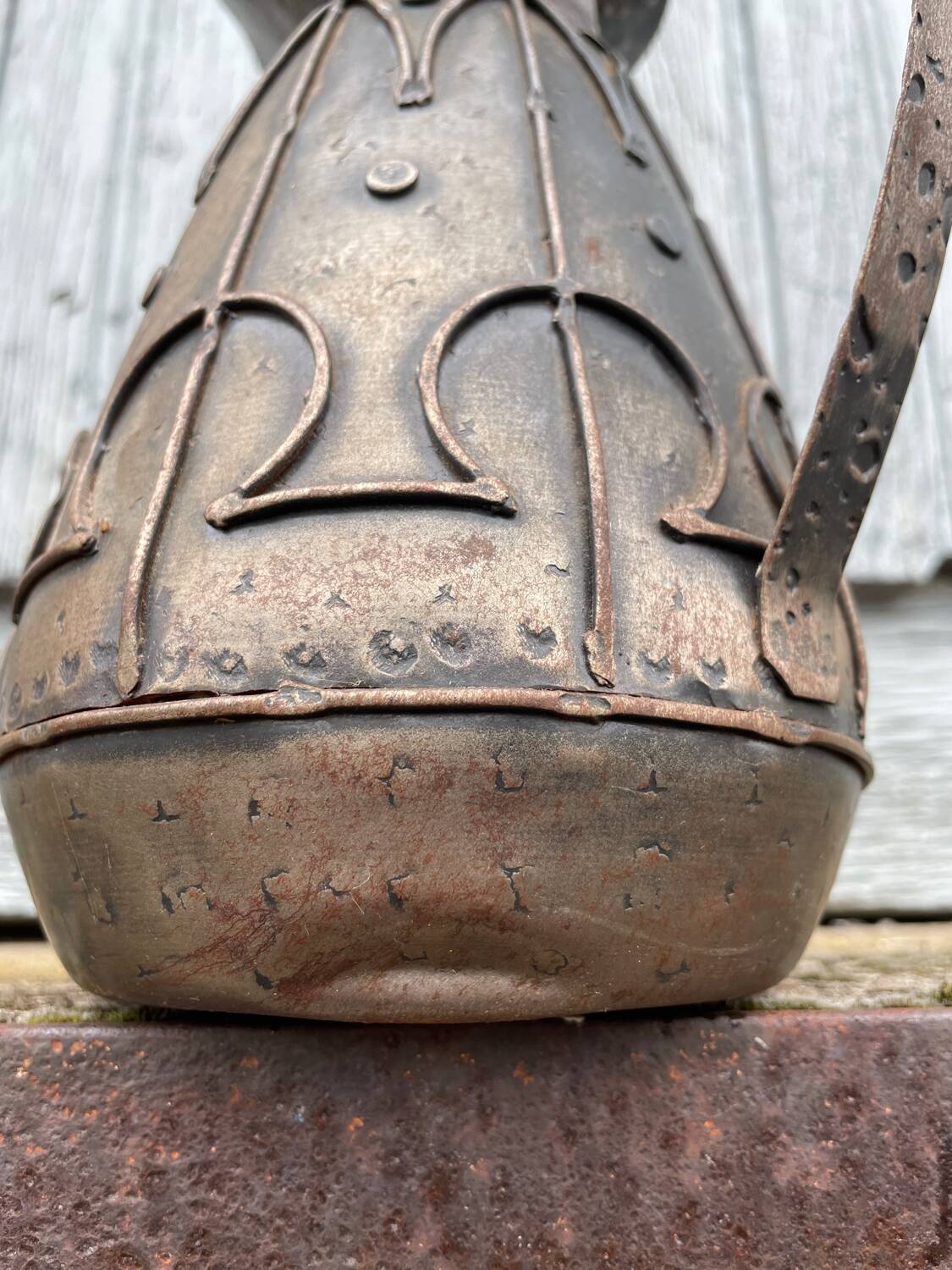 Arts and Crafts: Jug with Alpha and Omega Decorations 1900