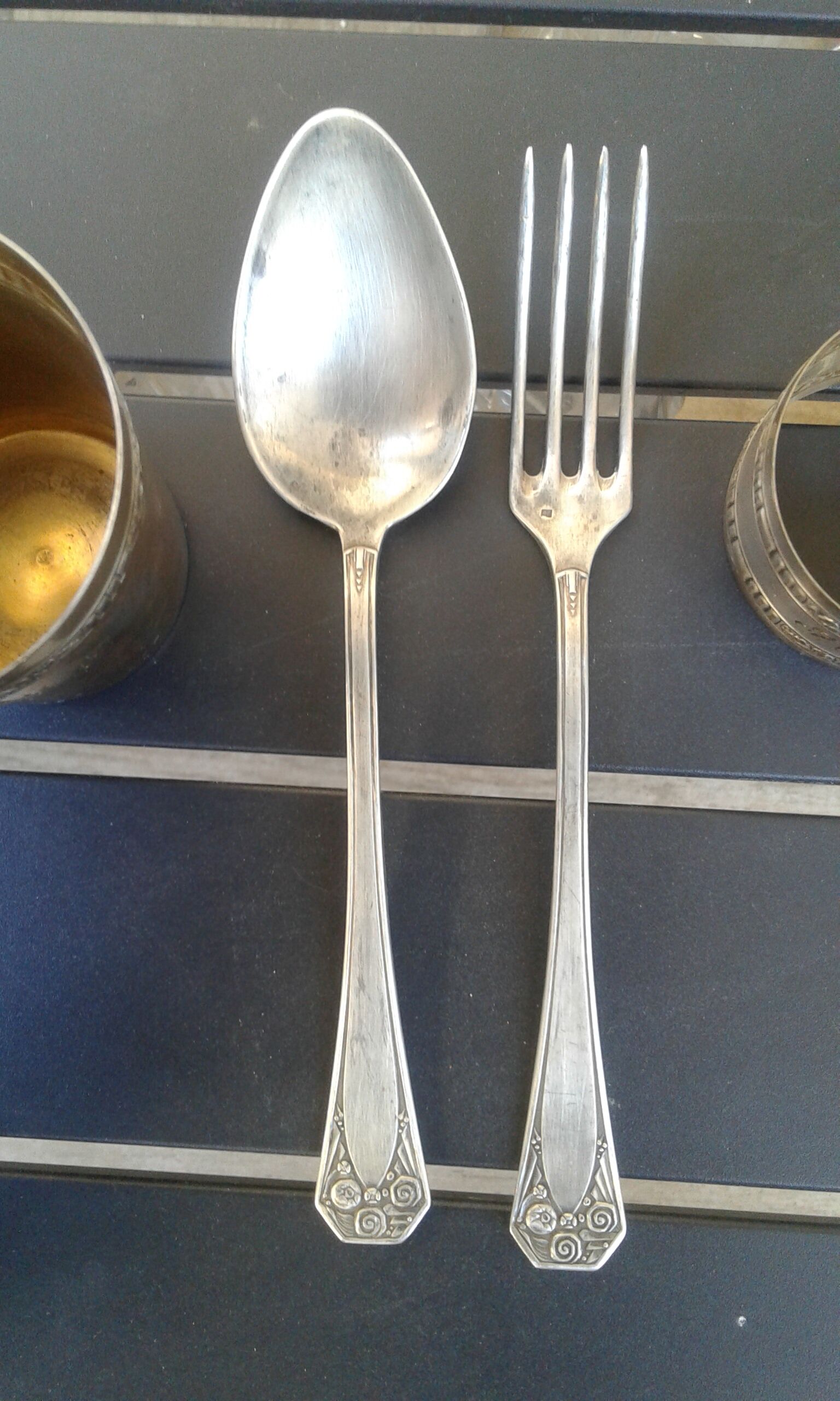 Art deco  baptism box