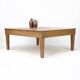Extremely Large almost Square Pine Textile Work Table