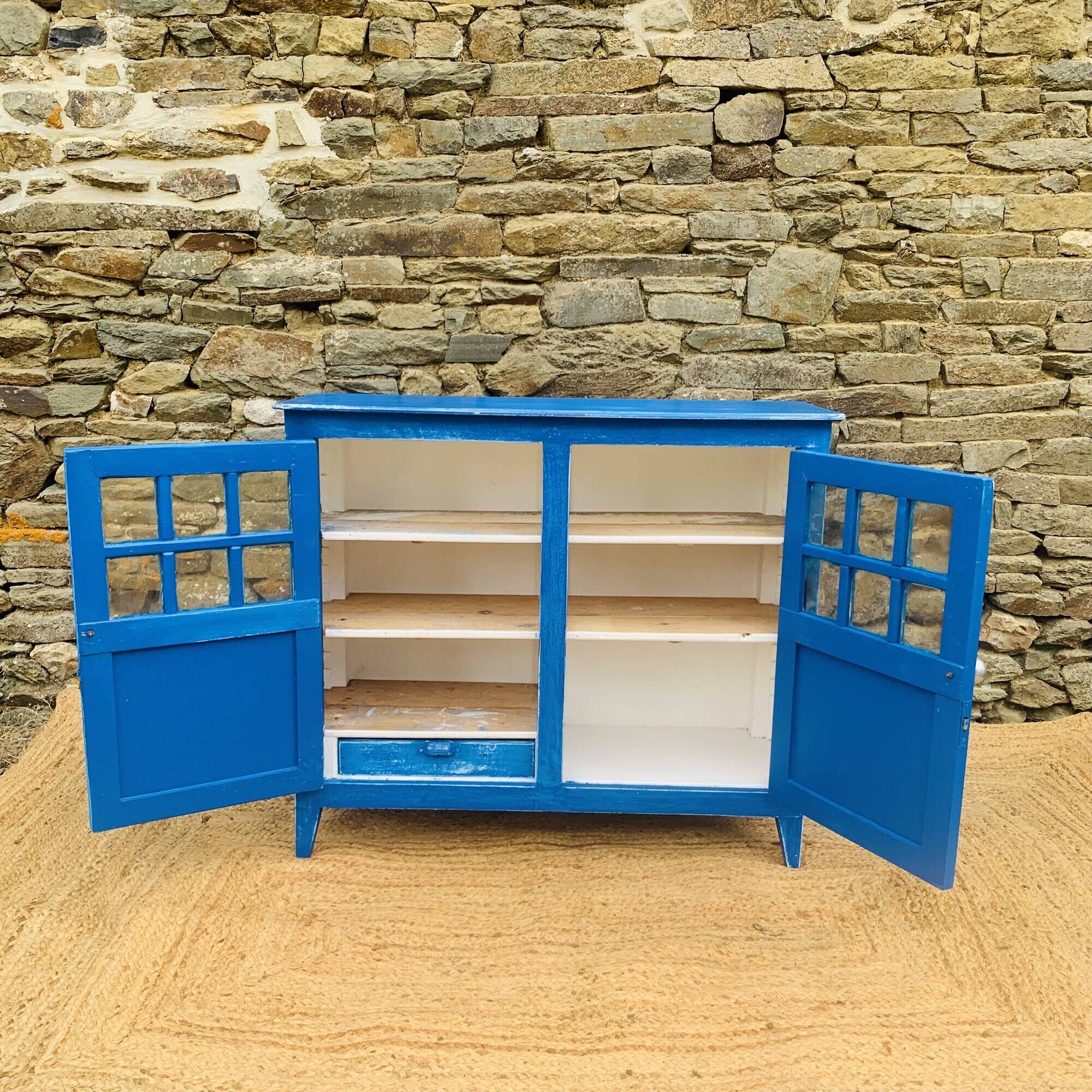 Parisian blue furniture