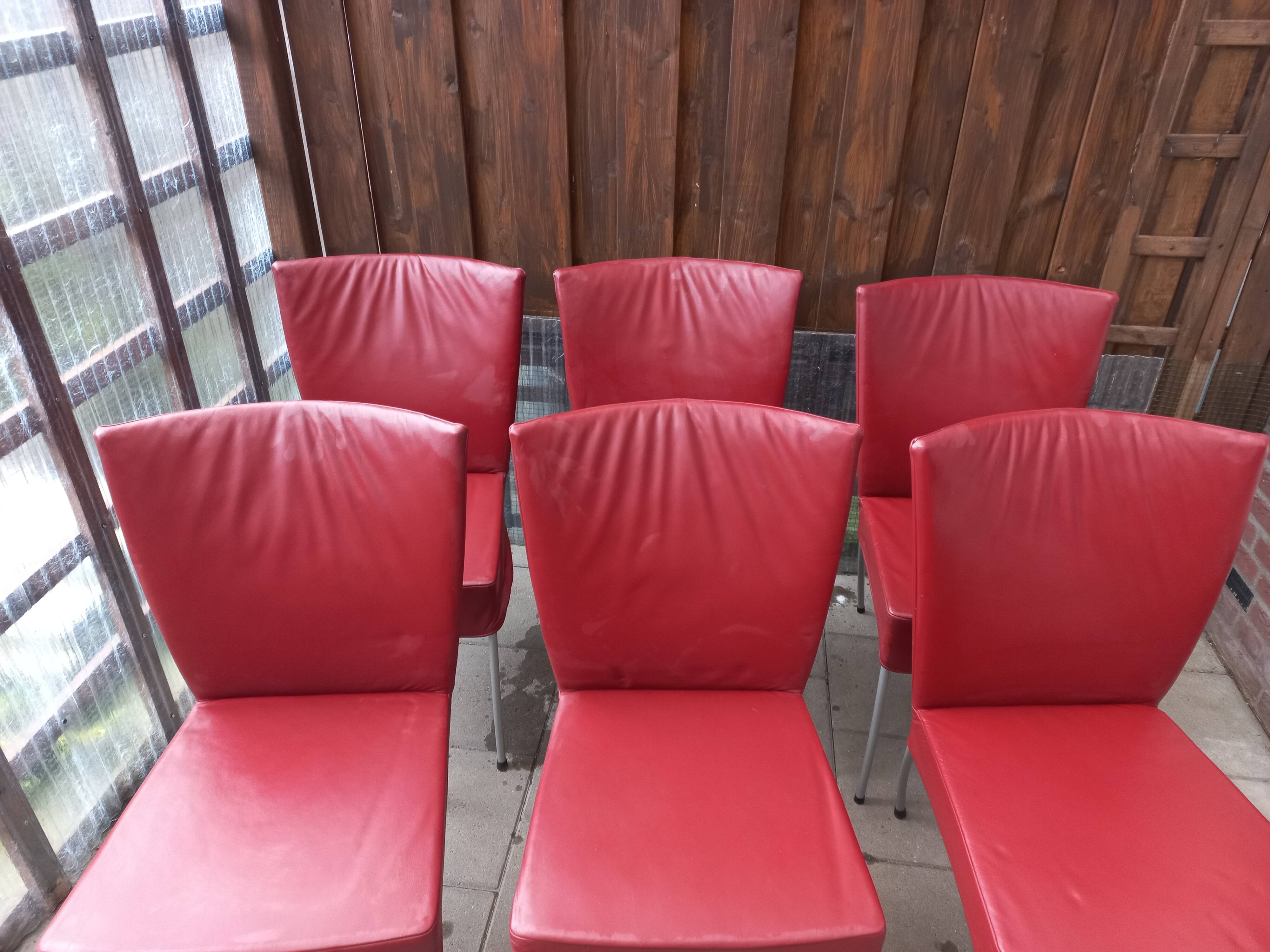 6 x Montis Spica stoelen