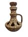 Pied de lampe brutaliste, fat lava 1970
