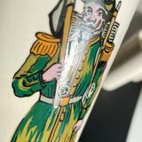 Orangeade service to vintage ceramic soldiers