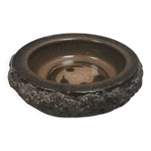 Rare Glit lava bowl. Iceland 1970s