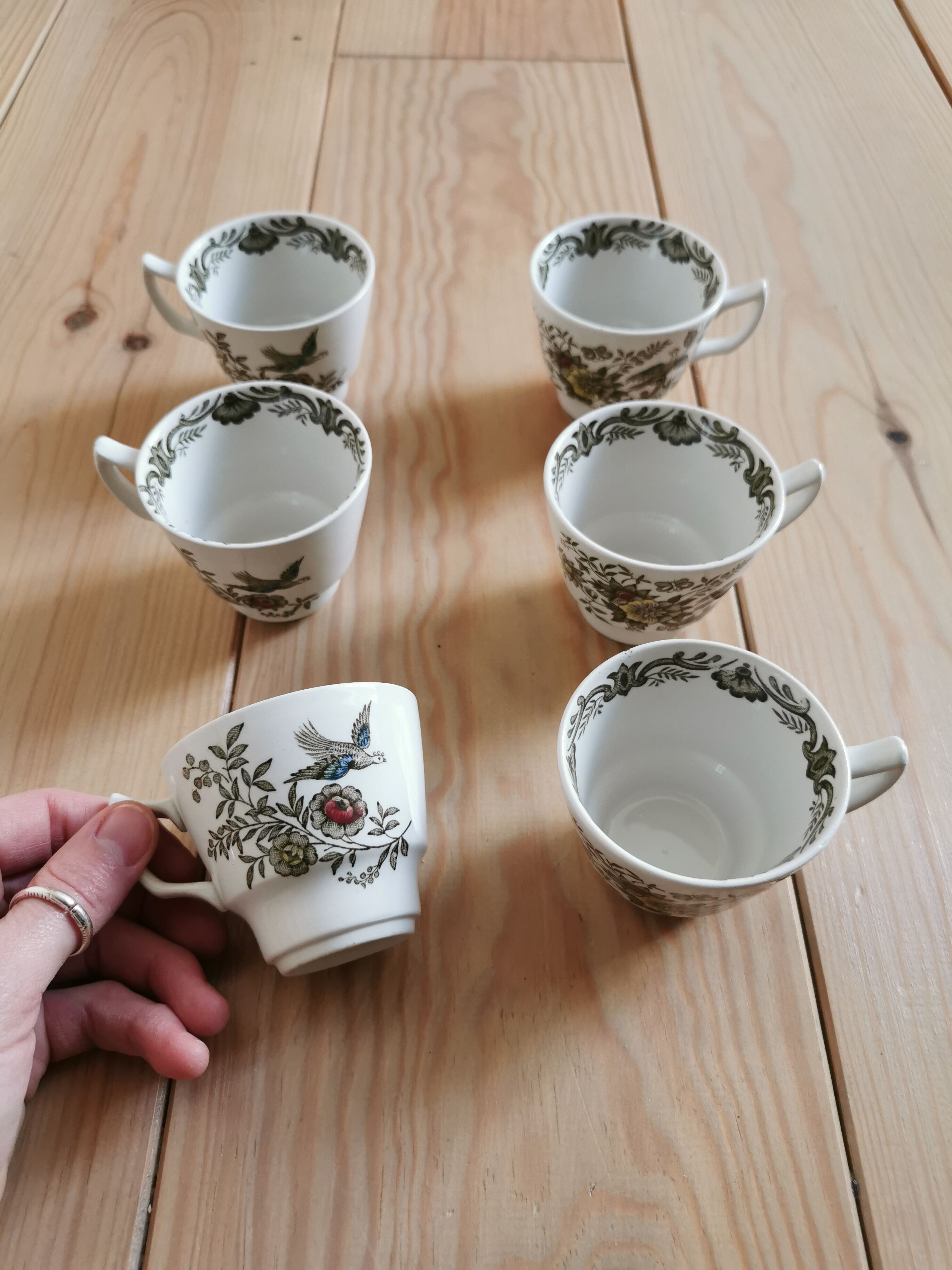 Vintage English mugs