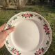 Old art deco plates Saint Amand