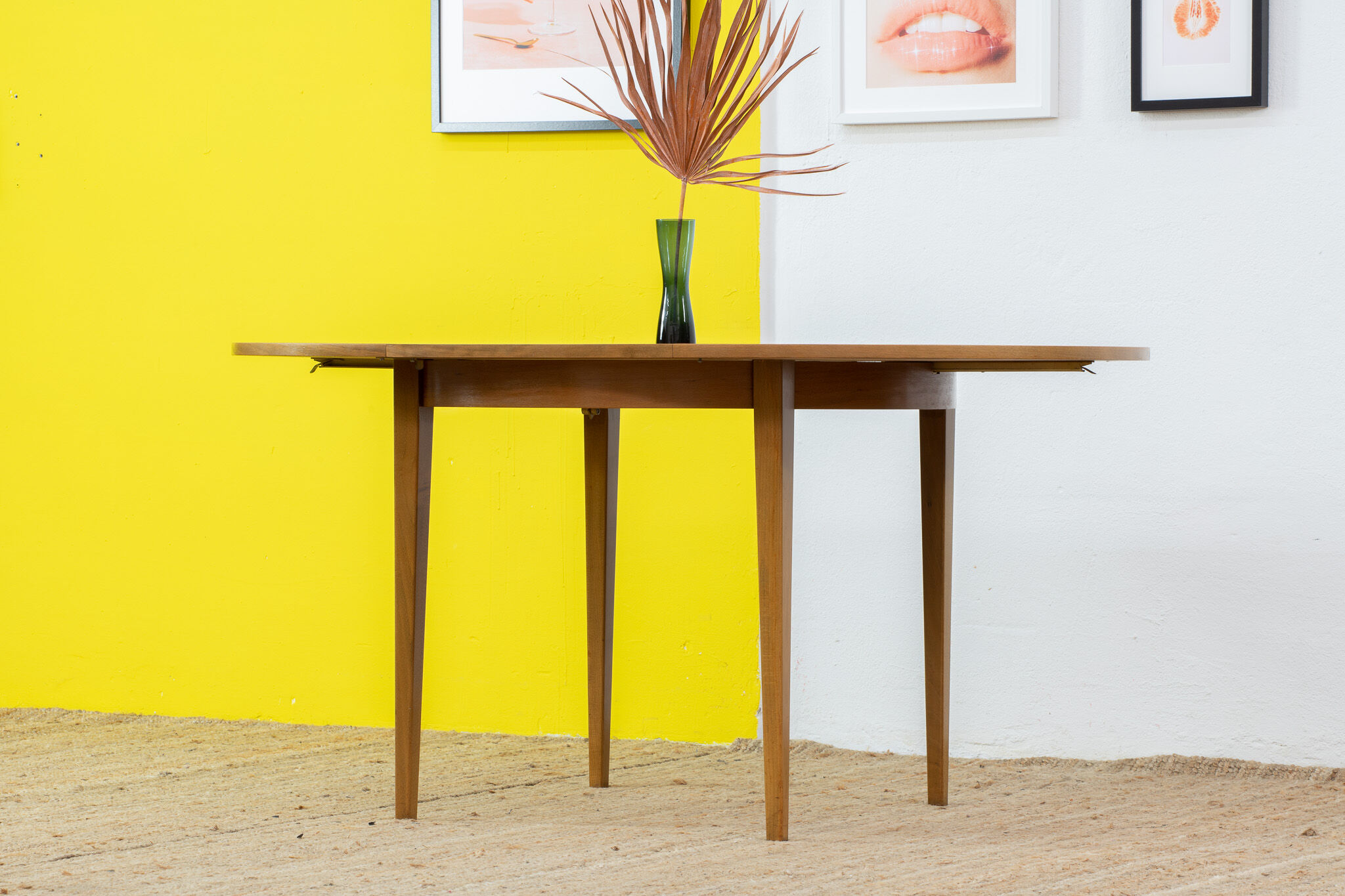 Vintage Scandinavian Table – 148 cm