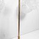 Brass ceiling and glass 3 balls 1960