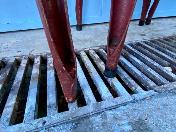 Chaise industrielle par Joseph Mathieu