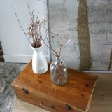 Coffre de voyage en bois
