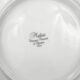 3 octagonal Art Deco plates in Médicis porcelain