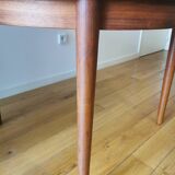 Scandinavian teak dining table signed Johannes Andersen for MSK Mobler