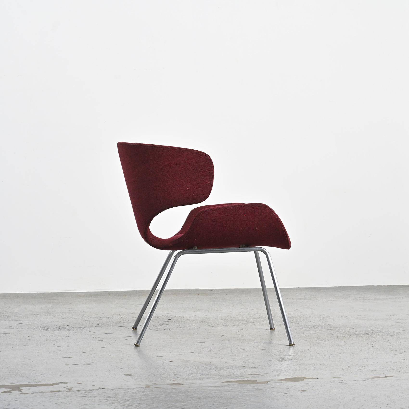 Pair of Kabuto Armchairs by Isamu Kenmochi, Tendo Mokko Japan 1965