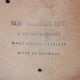 H. Vestervig Eriksen set of nine dining chairs rosewood Tromborg Denmark 1960