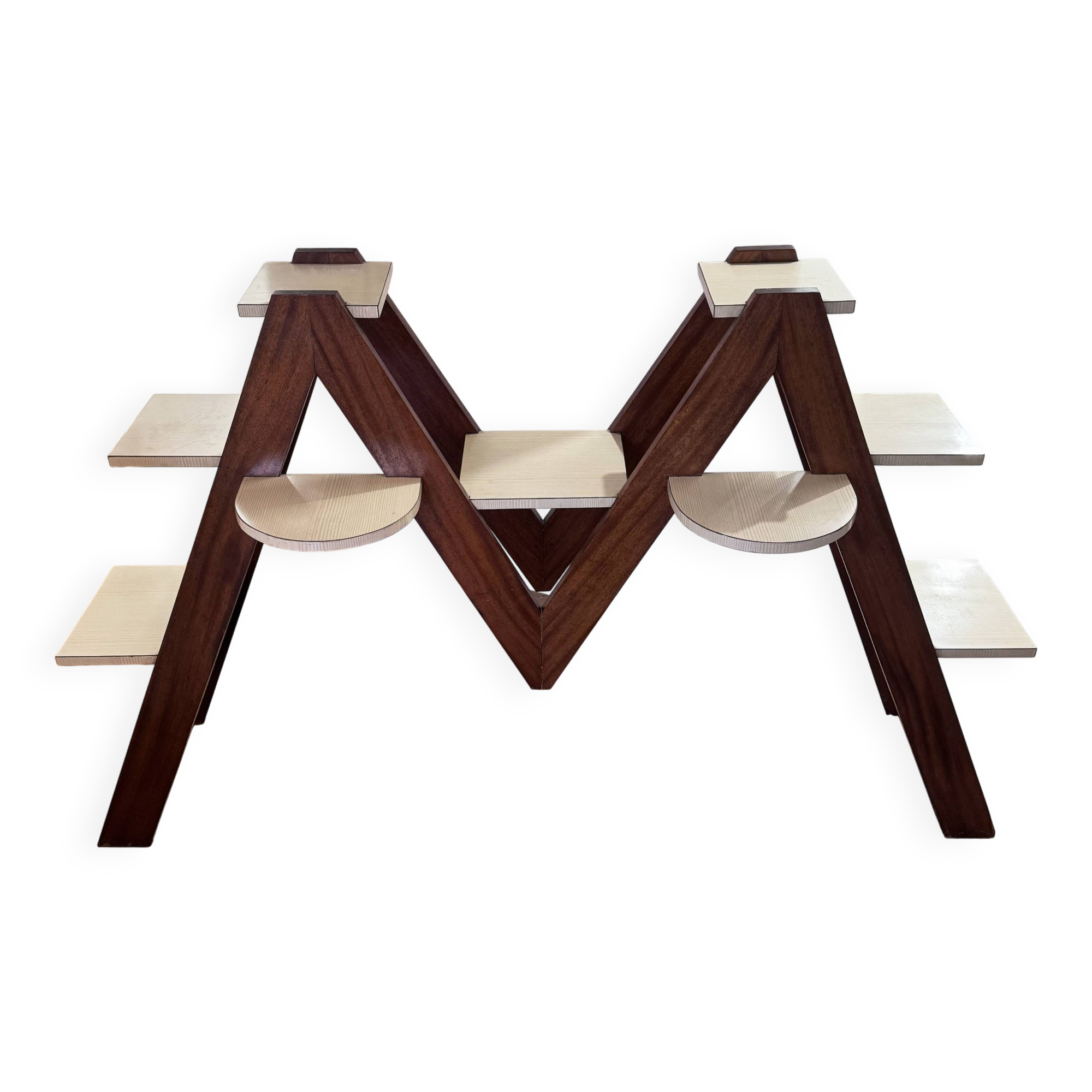 Decorative wooden shelf