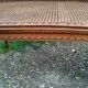 Old Louis XVI style bench