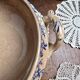 Antique Boulenger & Cie Choisy-le-Roi Wild Rose Terre de Fer tureen base