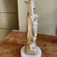 Vierge Marie couronnée en métal et laiton