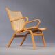 "Albert" armchair by Finn Ostergaard for Stouby, Denmark 1970s