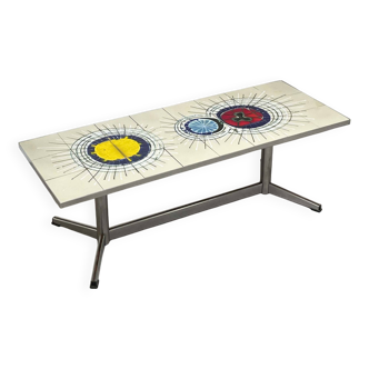 Vintage ceramic coffee table