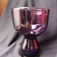 Purple glass vase