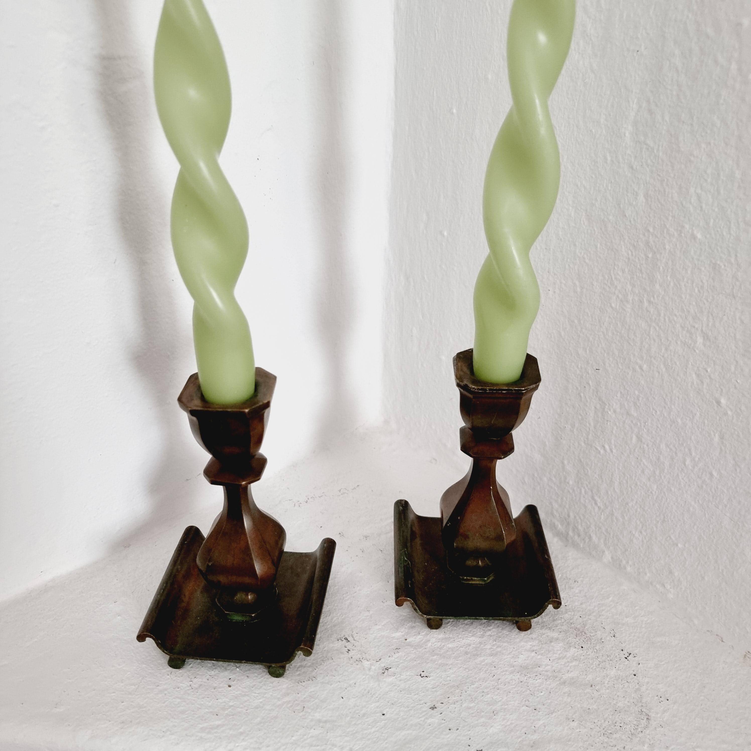 Sune Bäckström, bronze chandeliers, solid bronze, Swedish grace / Art Deco