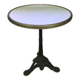 Parisian bistro table cast iron foot