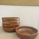 5 deep plates in stoneware