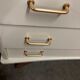 Commode vintage pieds compas