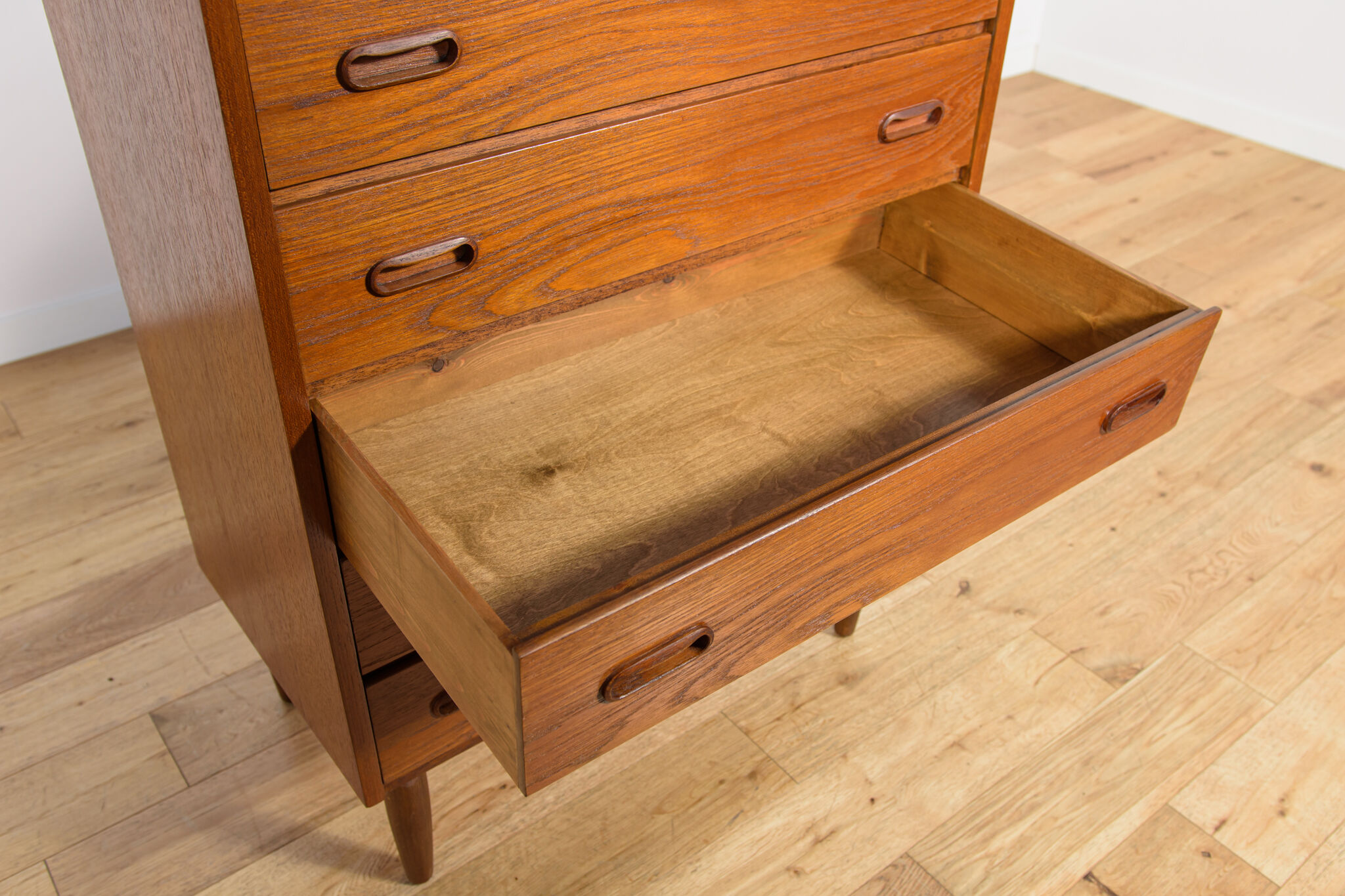 Mid-century teak dresser, Denmark, 1960s