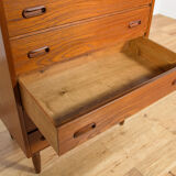 Mid-century teak dresser, Denmark, 1960s