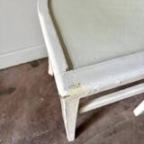White wooden bistro chair